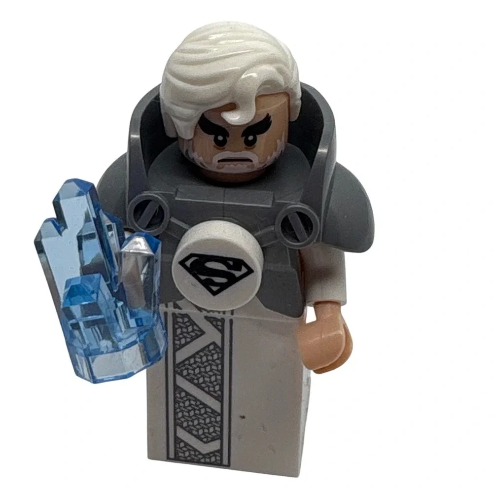 LEGO DC Super Heroes Jor-El Minifigure with Kryptonian Crystal White Robes